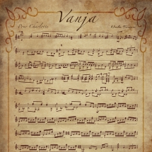 &quot;Vanja&quot; music sheet design